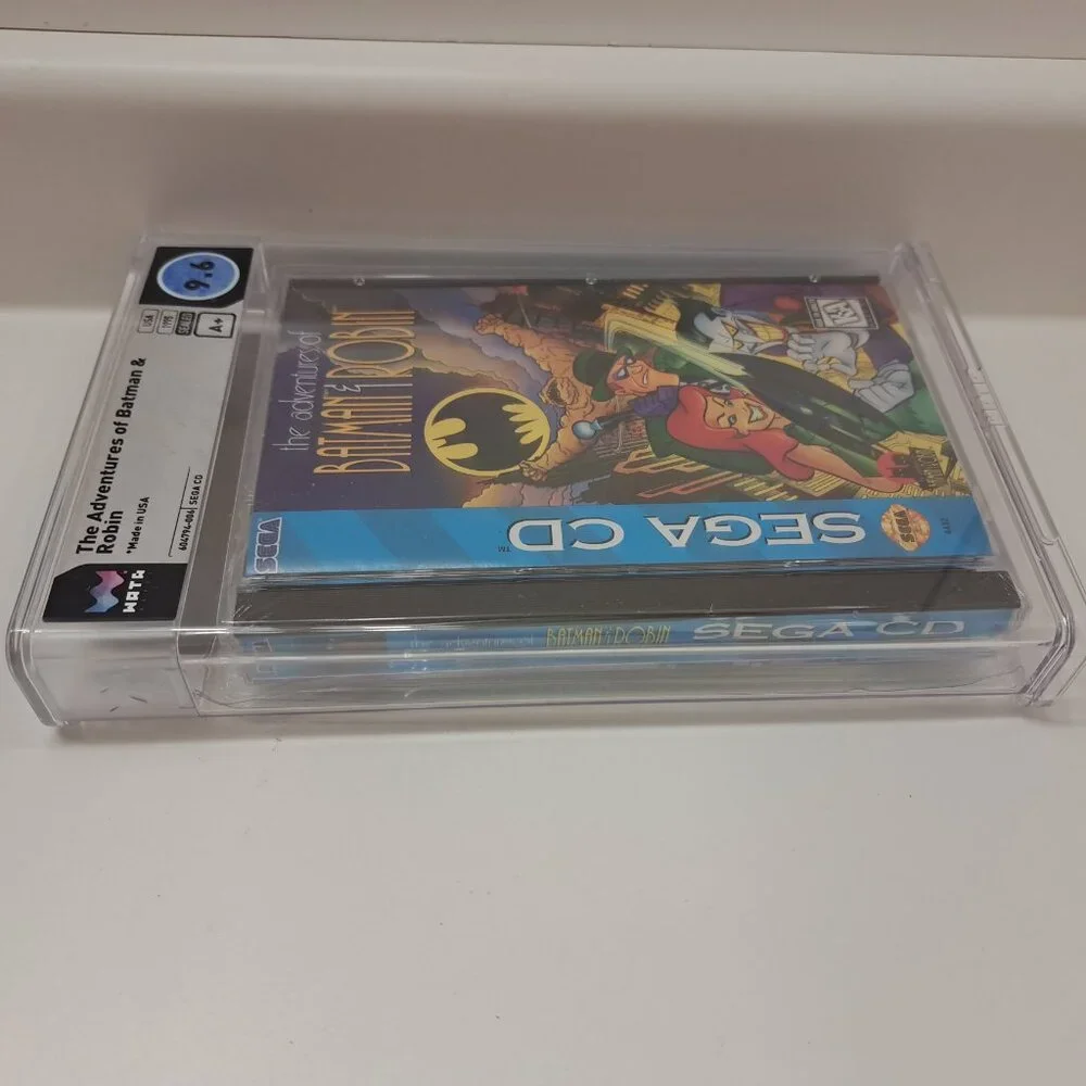 Adventures Of Batman & Robin (Sega CD) WATA 9.6 A++ NEW Factory Sealed MINT!
